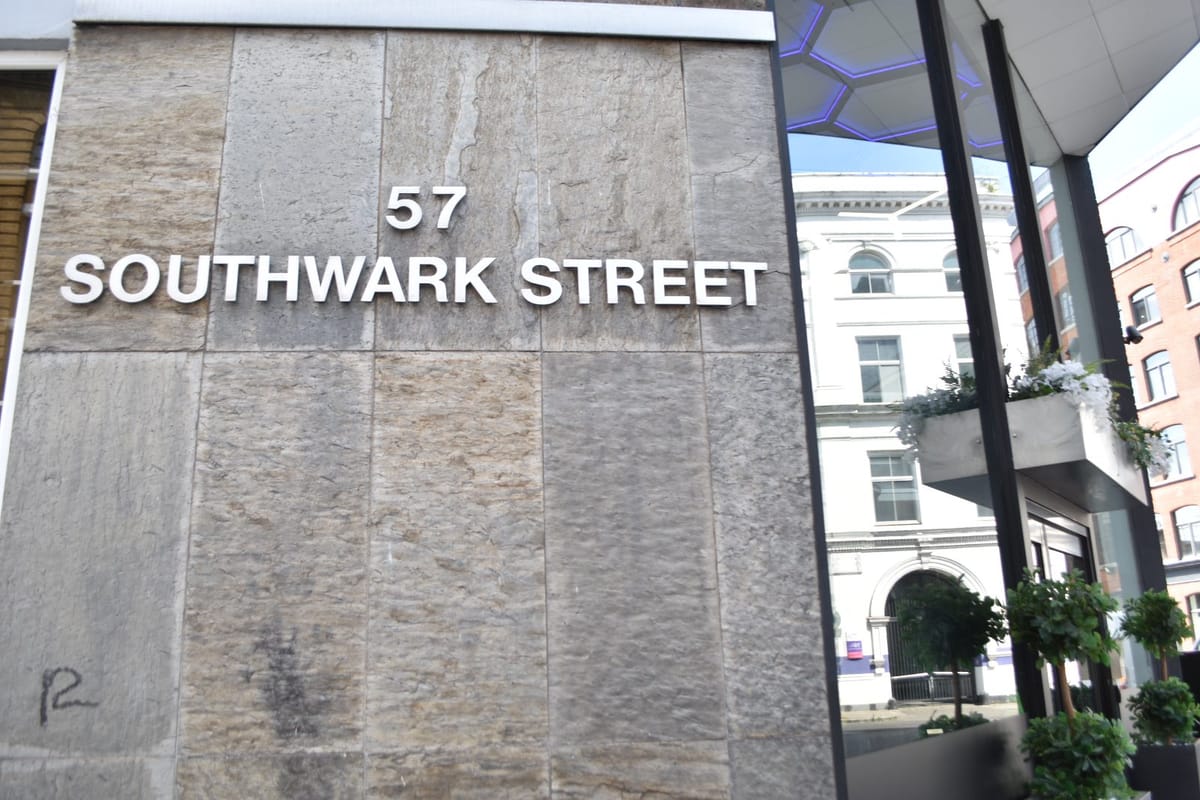 Look for number 57, Hearology London Bridge